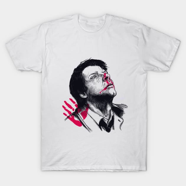 Castiel T-Shirt by gordoilustra